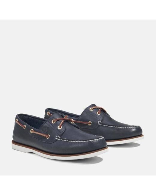 Timberland Blue Classic Boat Shoe