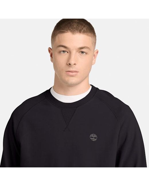 Timberland Black Exeter River Crewneck Sweatshirt For for men