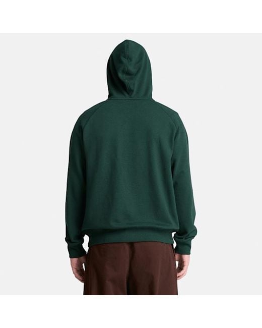 Timberland Green Exeter River Full-Zip Hoodie For for men