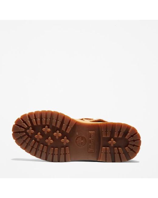 Timberland Brown Warm-Lined Waterproof Roll-Top Boot For