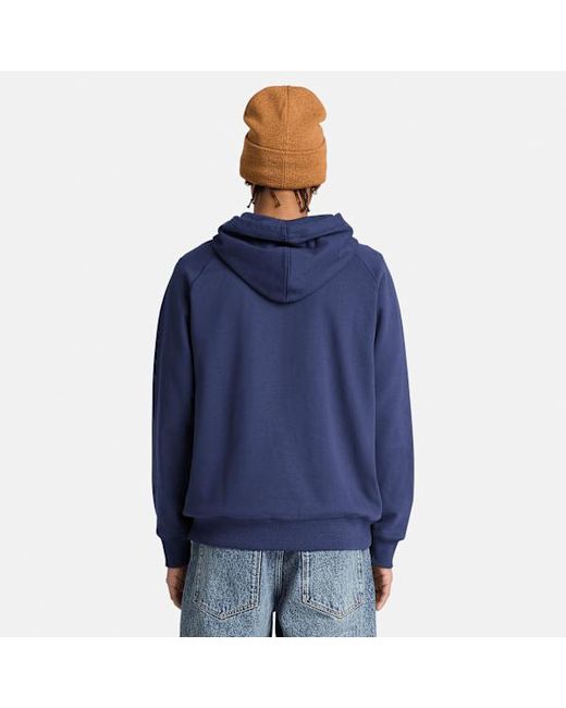 Timberland Blue Exeter River Full-Zip Hoodie For for men
