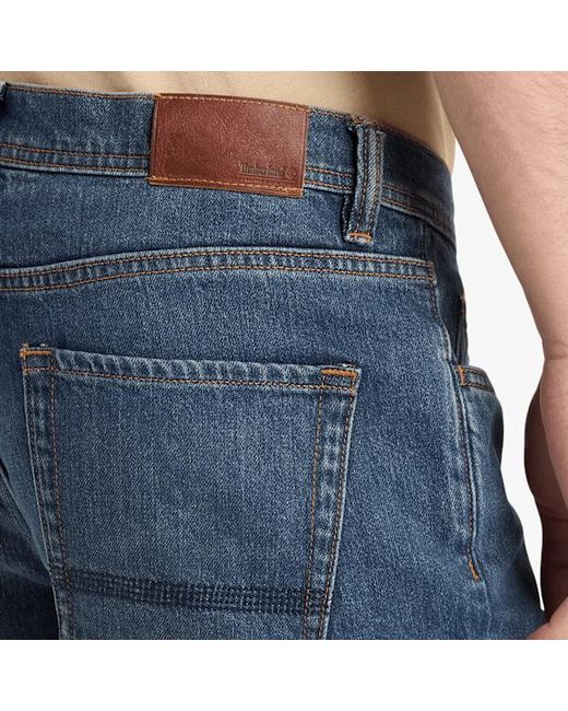 Timberland Blue Denim Short For for men