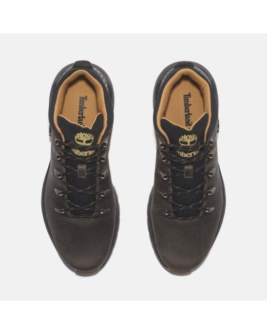Timberland Black Sprint Trekker Mid Trainer For for men