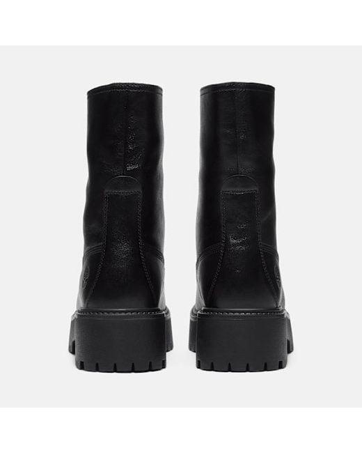 Timberland Black Stone Street Platform Mid Boot For