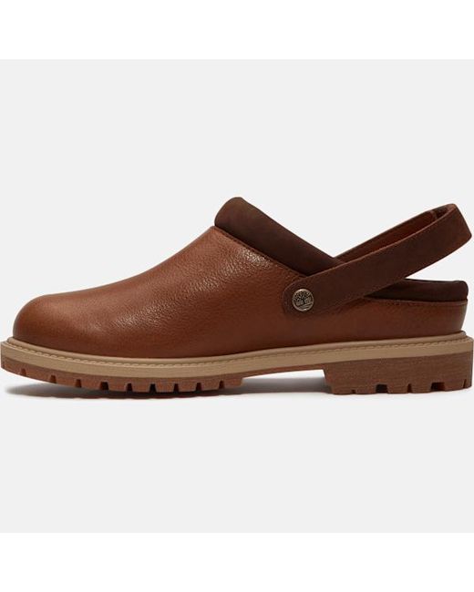 Timberland Brown Premium Clog For