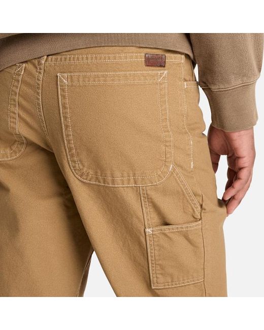 Timberland Natural Rindge Canvas Carpenter Trouser For for men
