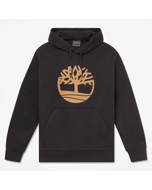 Timberland Black Northwood Tree Logo Hoodie For for men
