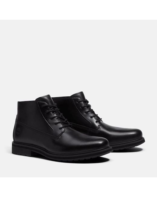 Timberland Black Weatherbucks Essential Chukka Boot For for men