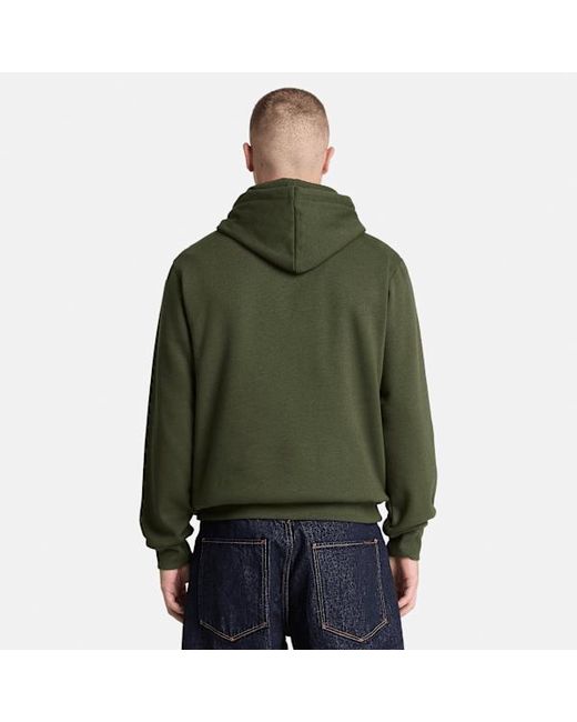 Timberland Green Northwood Tree Logo Hoodie For for men