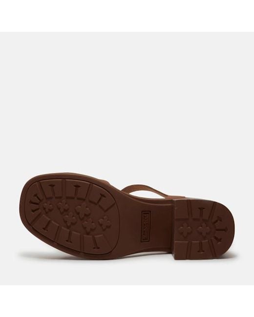Timberland Brown Bellevaux Backstrap Sandal For