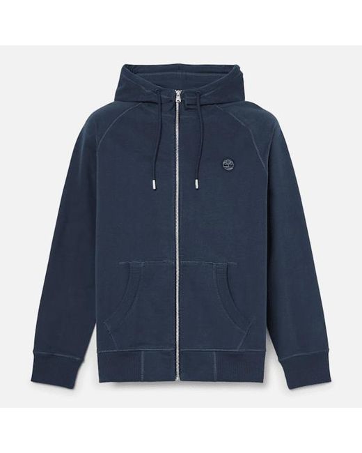 Timberland Blue Exeter River Full-Zip Hoodie For for men