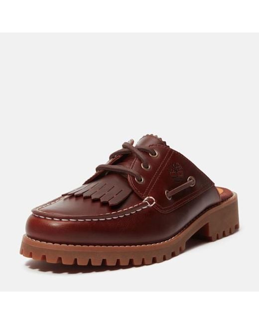 Timberland Brown Authentic Mule For