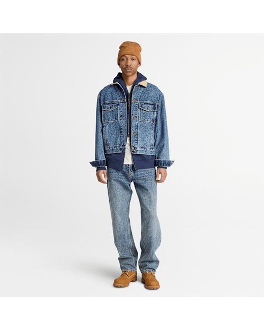 Timberland Blue Exeter River Full-Zip Hoodie For for men
