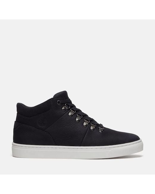Timberland Black Lisbon Hill Mid Trainer For for men