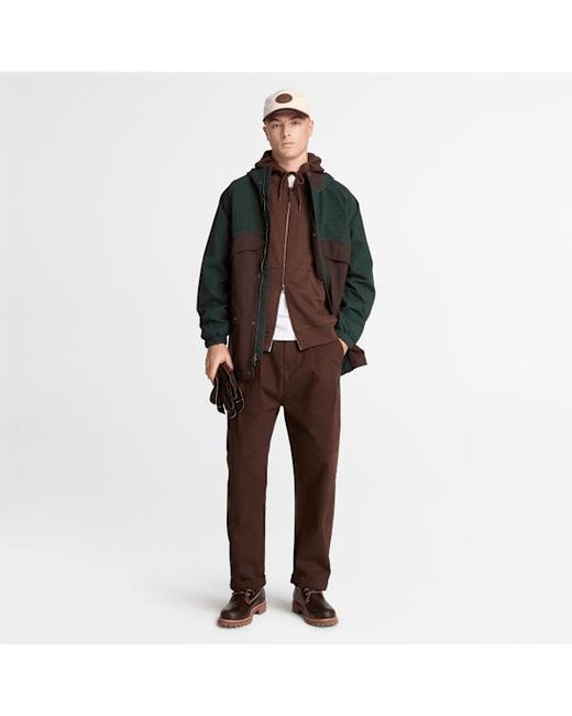 Timberland Green Weatherline Archive-Inspired Parka For for men