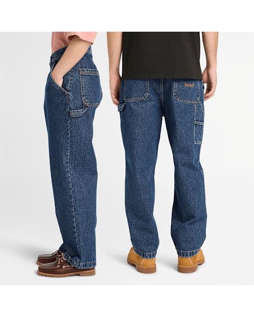 Timberland Blue All Gender Denim Carpenter Trouser
