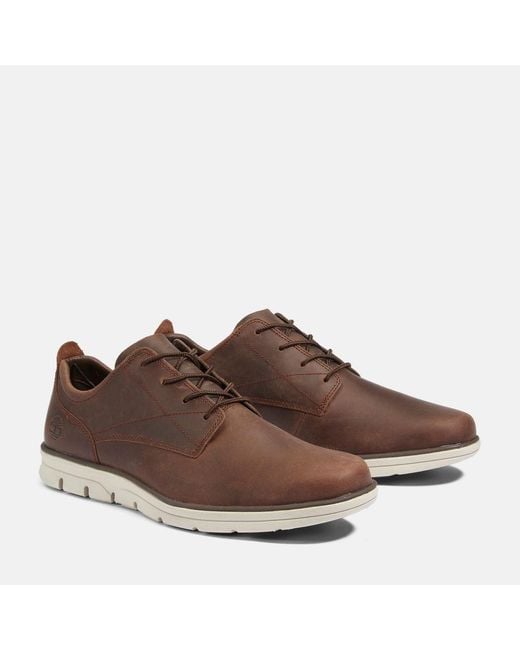 Timberland Brown Bradstreet Leather Oxford Shoe for men