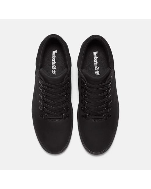 Timberland Black Lisbon Hill Mid Trainer For for men