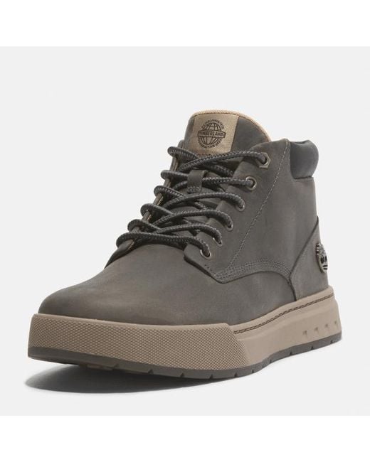 Timberland Maple Grove Mid Lace up Trainer For Men In Grey Man Grey Size 6.5 in Grey for Men Lyst UK