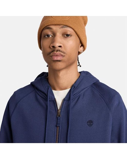 Timberland Blue Exeter River Full-Zip Hoodie For for men