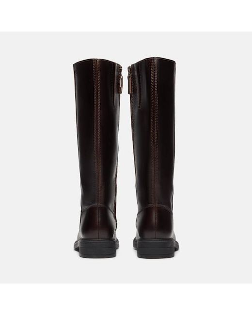 Timberland Black Stormbucks Tall Side Zip Boot For