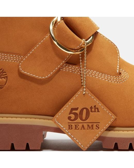Timberland Brown X Beams Buckle Boot With Gore-Tex Membrane For for men