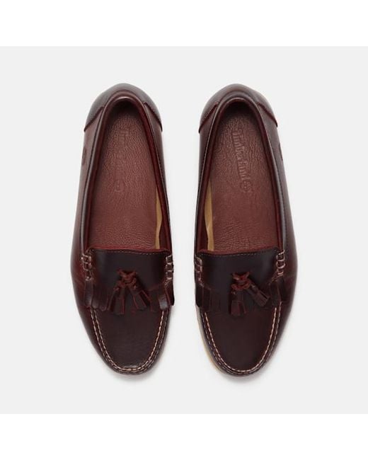 Timberland Brown All Gender Authentic Kiltie Loafer for men