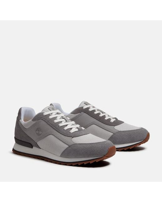 Timberland Gray Scout Heights Trainer For for men
