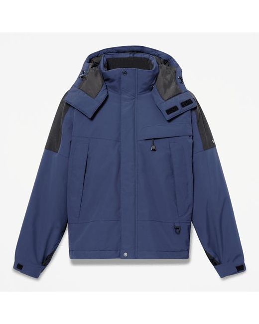 Timberland Blue Granite State Waterproof Rain Jacket For for men