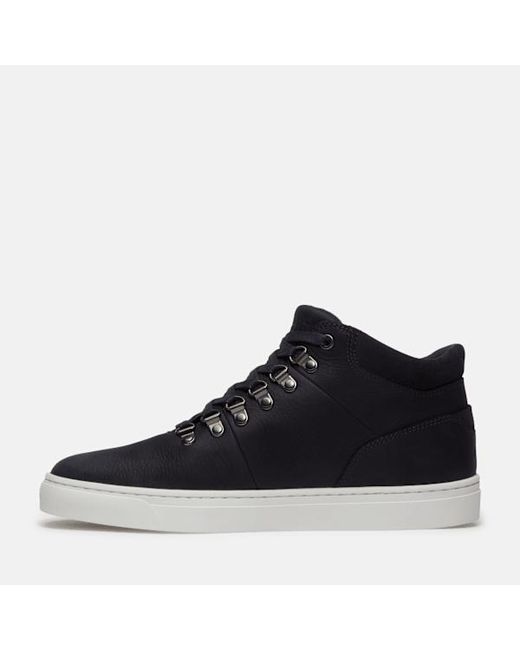 Timberland Black Lisbon Hill Mid Trainer For for men