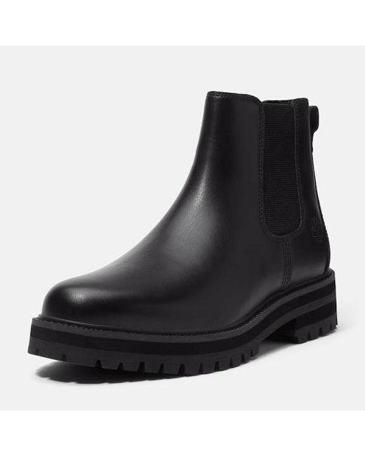 Timberland Black Britton Drive Chelsea Boot For for men