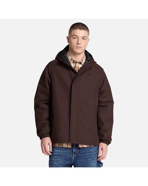 Timberland Brown Waterproof Insulated Jacket For for men