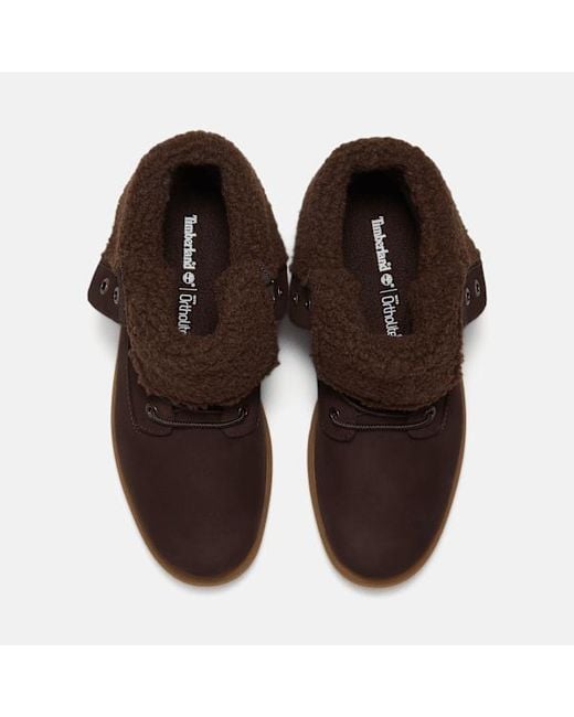 Timberland Brown Auburn Falls Warm-Lined Waterproof Boot For