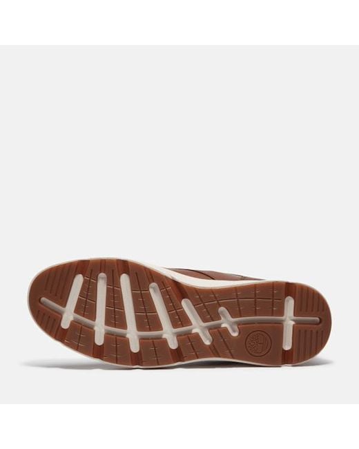 Timberland Parker Street Trainer For Men In Brown, Man, Brown, Size: 6.5 for men