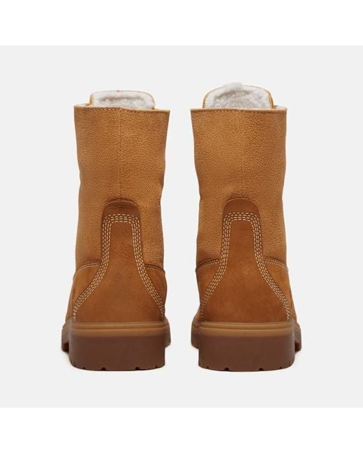 Timberland Brown Auburn Falls Warm-Lined Waterproof Boot For