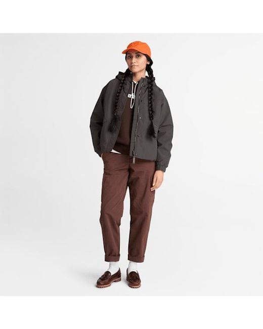 Timberland Gray Waterproof Shell Jacket For