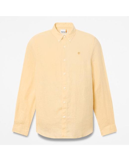 Timberland Natural Mill Brook Linen Shirt For for men