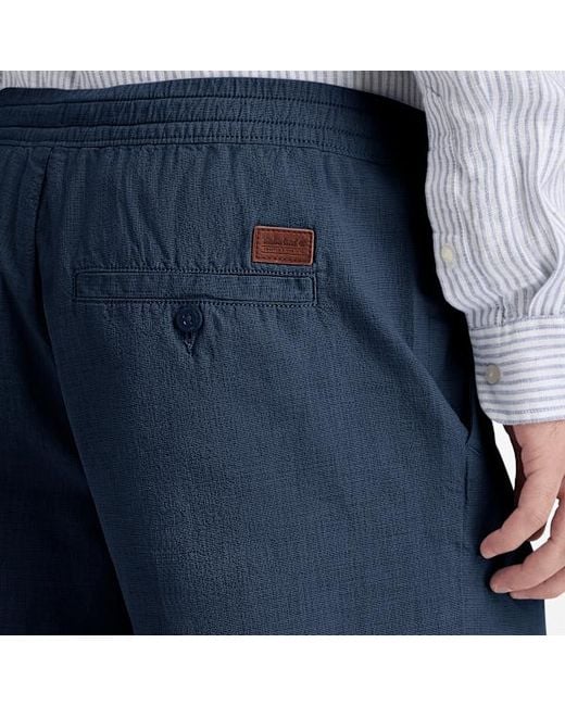 Timberland Blue Claremont Cotton Short For for men