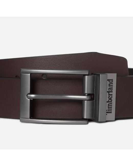 Timberland Brown Bartley Classic Reversible Belt For for men