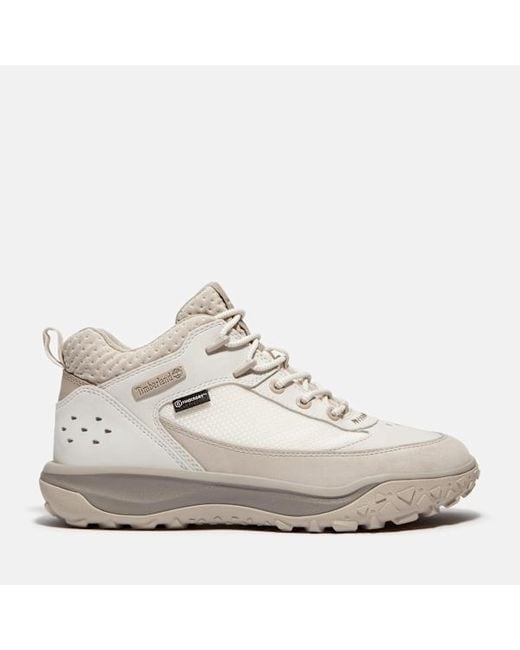 Timberland White Timbercush Motion 7 Lace-up Trainer For Men In Grey, Man, Grey, Size: 6.5 for men