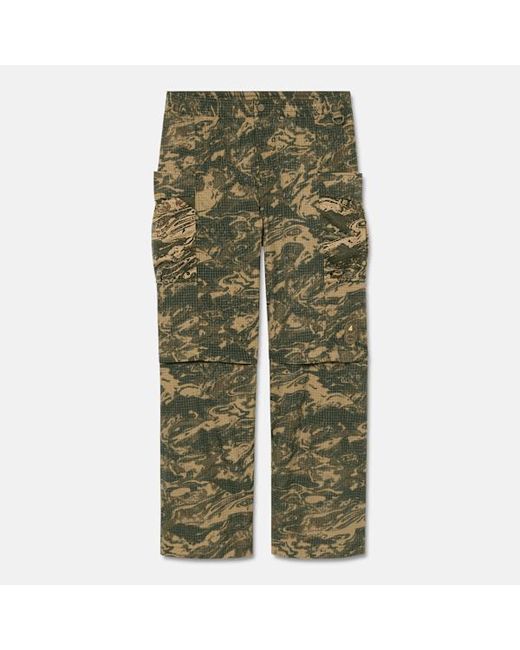 Timberland Green Convertible Camo Trouser
