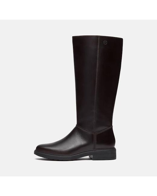 Timberland Black Stormbucks Tall Side Zip Boot For