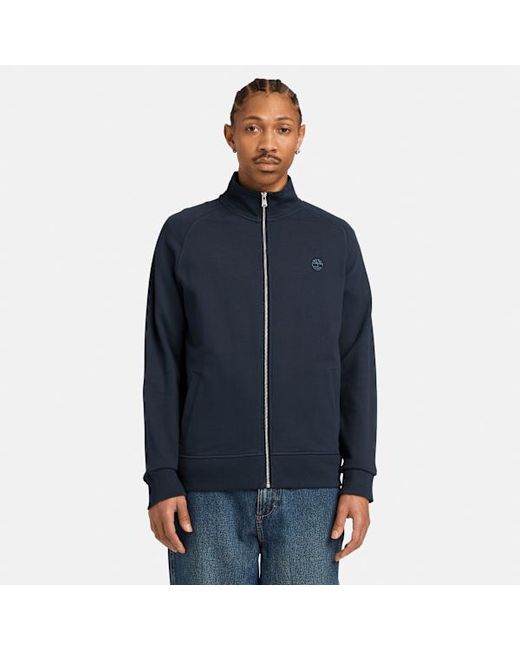 Timberland Blue Exeter River Full Zip Sweatshirt For for men