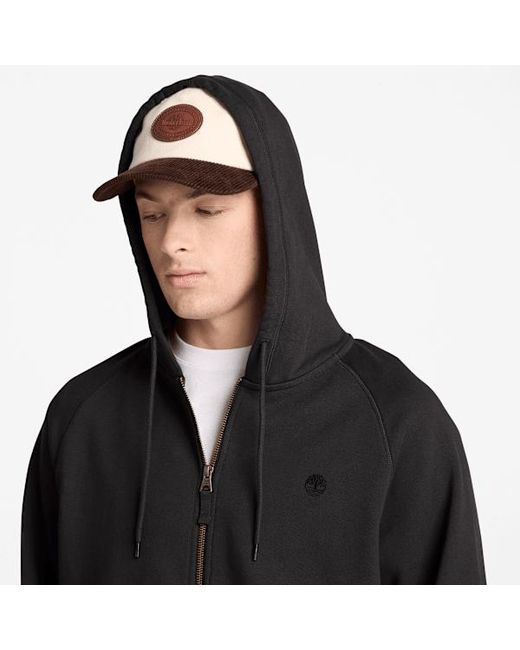 Timberland Black Exeter River Full-Zip Hoodie For for men