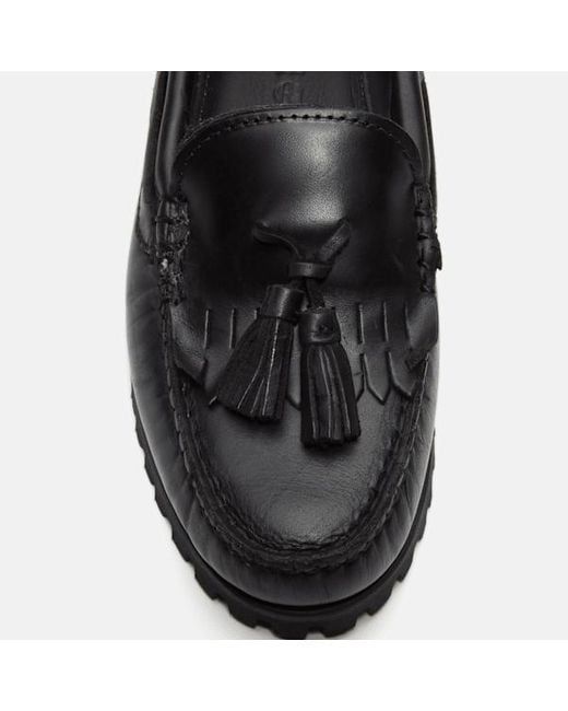 Timberland Black Authentic Kiltie Loafer For