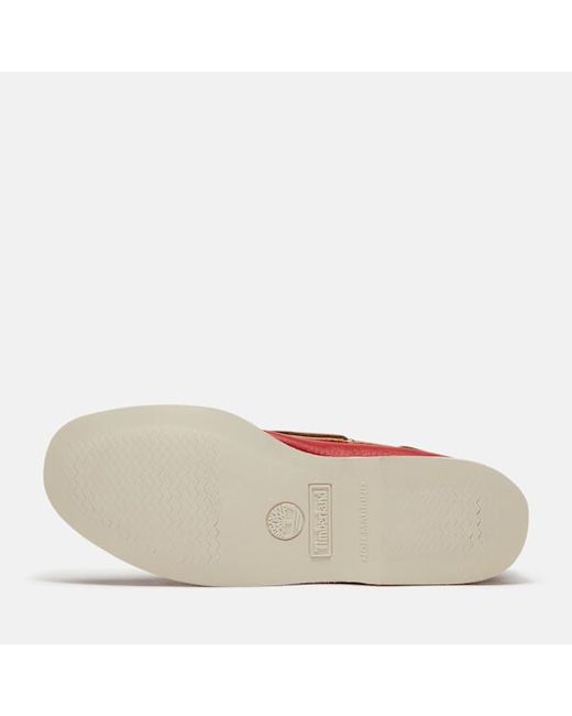 Timberland Red Lake House Classic 2-Eye Boat Shoe For for men