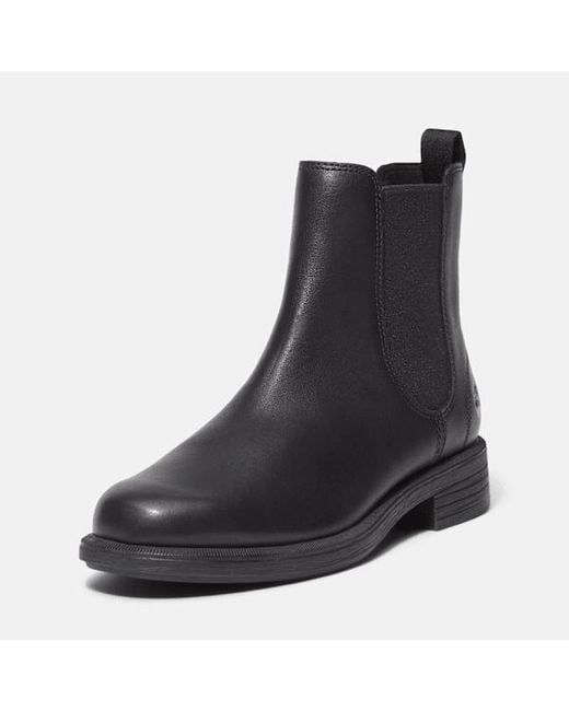 Timberland Black Verona Square Chelsea Boot For