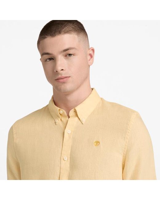 Timberland Natural Mill Brook Linen Shirt For for men
