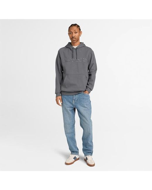 Timberland Green Hampton Hoodie For Men In Grey, Man, Grey, Size: 3xl for men