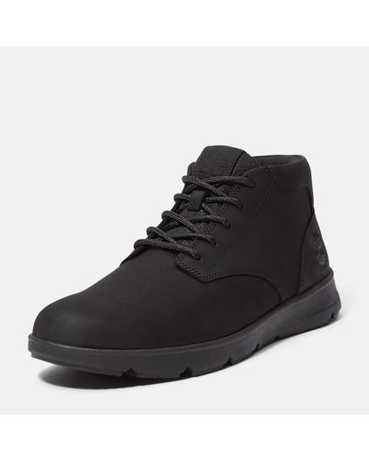Timberland Parker Street Trainer For Men In Black, Man, Black, Size: 6.5 for men